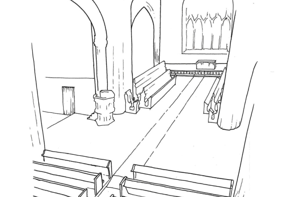Revised Chancel area